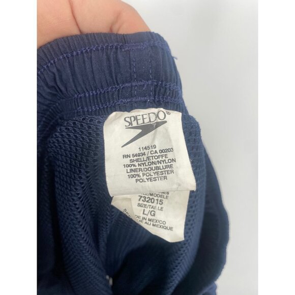 SPEEDO VINTAGE MEN'S LINED SWIM TRUNKS SIZE LARGE INSEAM 5" - Picture 3 of 4